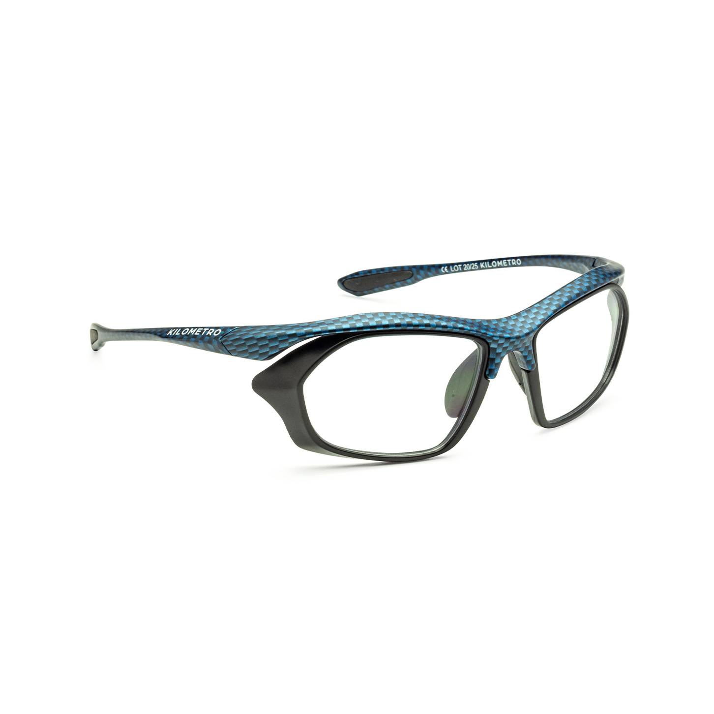 Crono Blu Carbon Opaco Graduabile