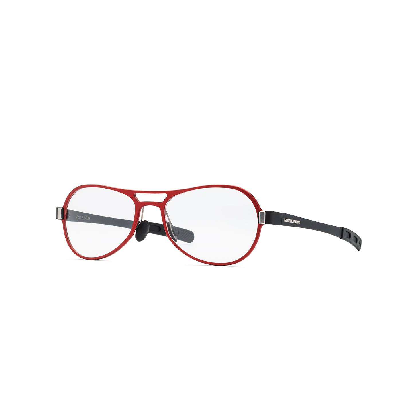 880 Rosso Graduabile con Aste Nere