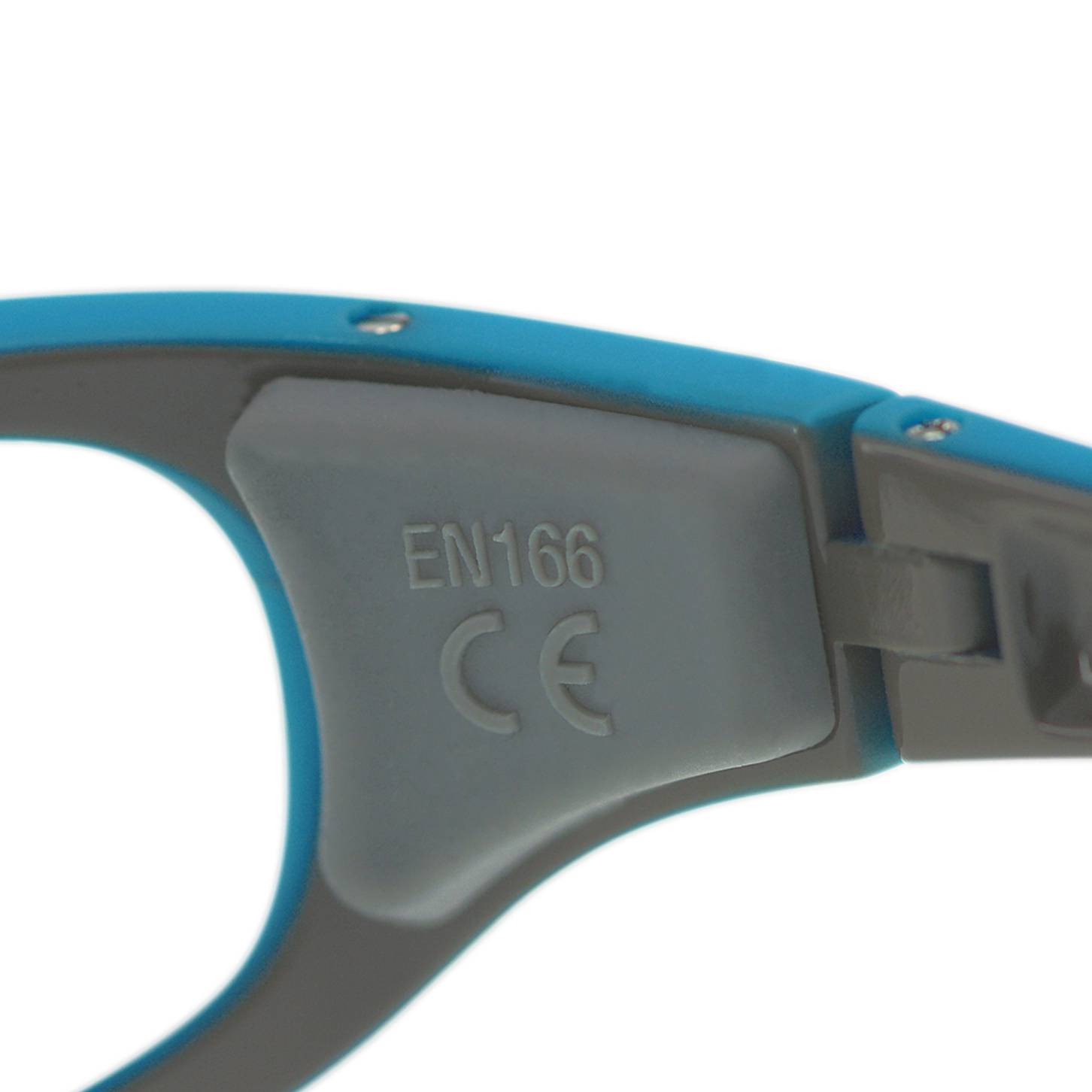 Eyeguard Blu Neon Con Aste