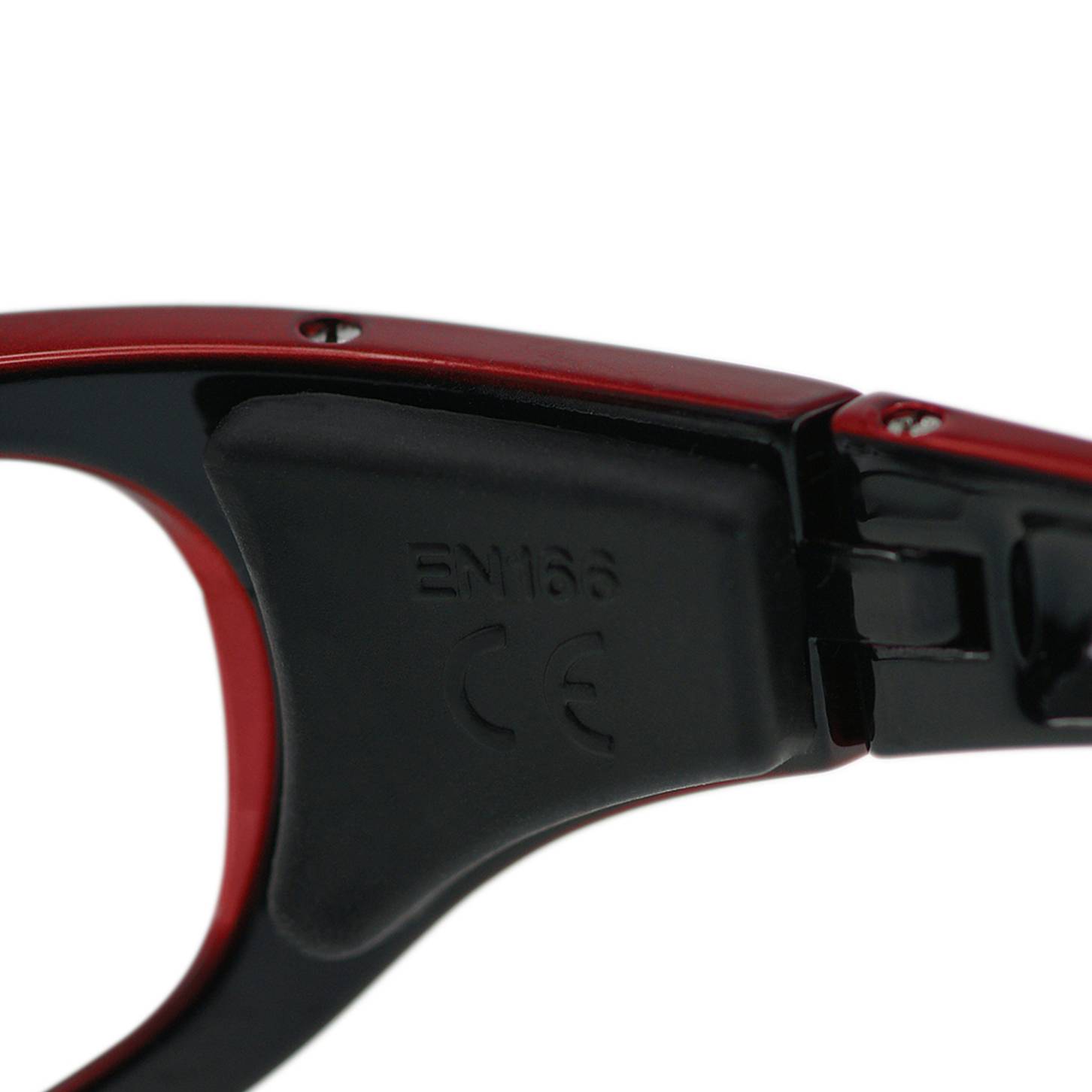 Eyeguard Rosso Con Aste