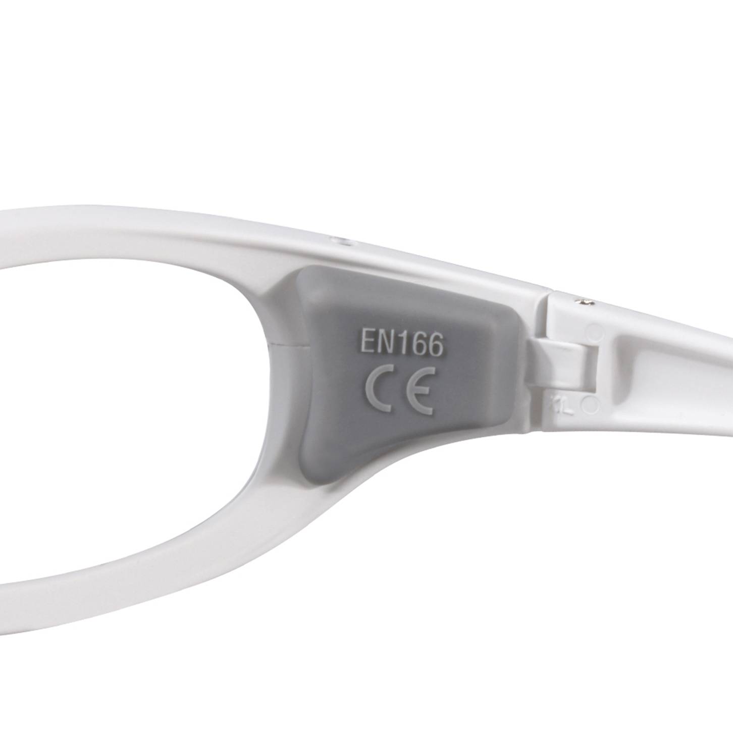 Eyeguard Bianco Opaco Con Aste
