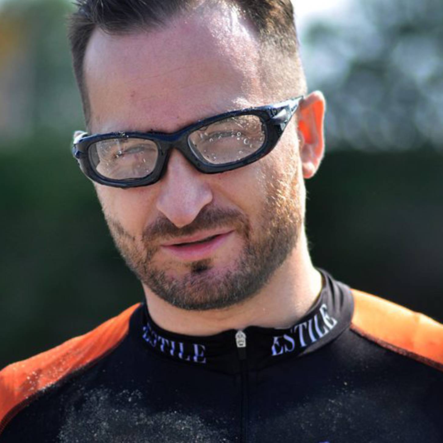 Eyeguard Nero Con Aste