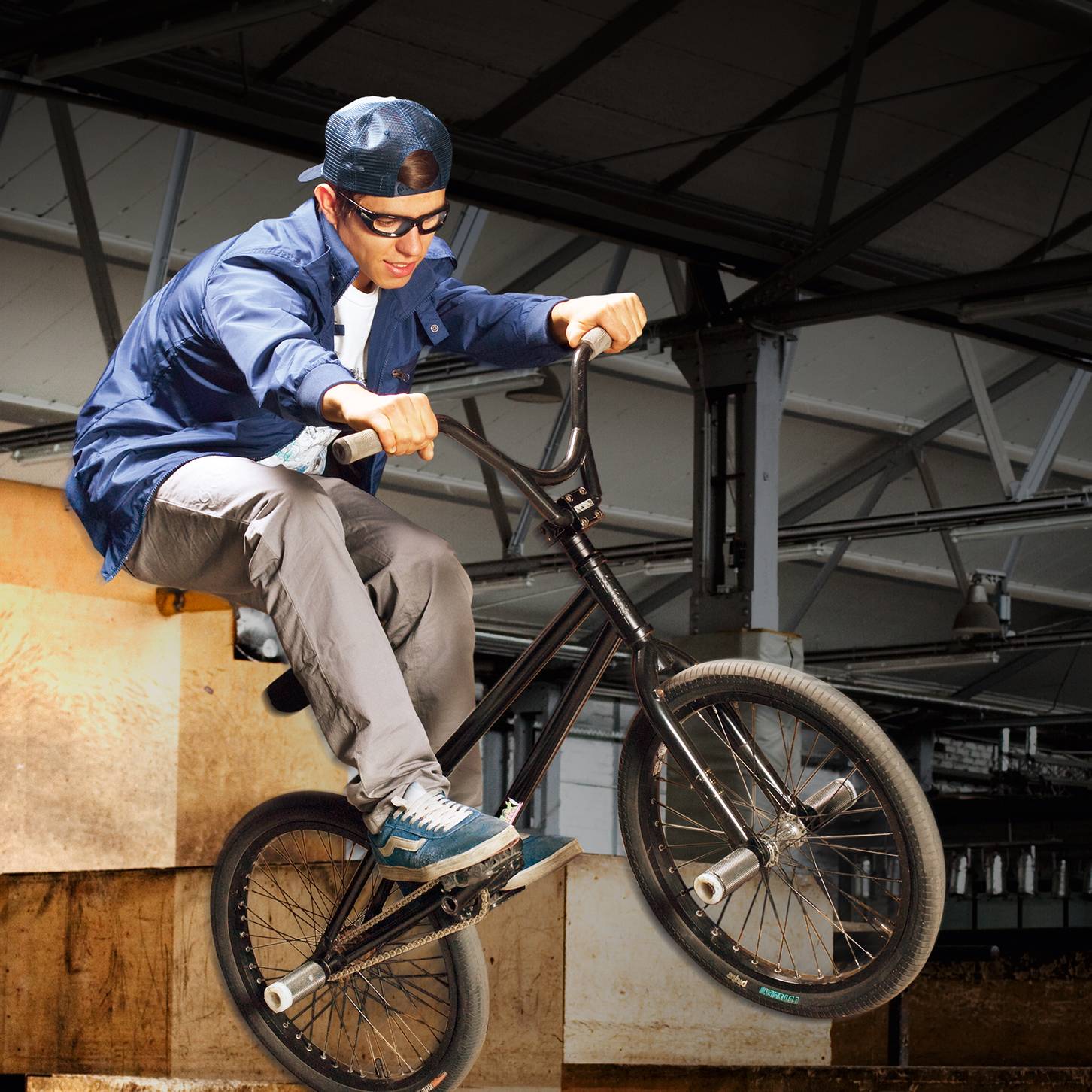 Eyeguard Grigio Trasparente Con Aste