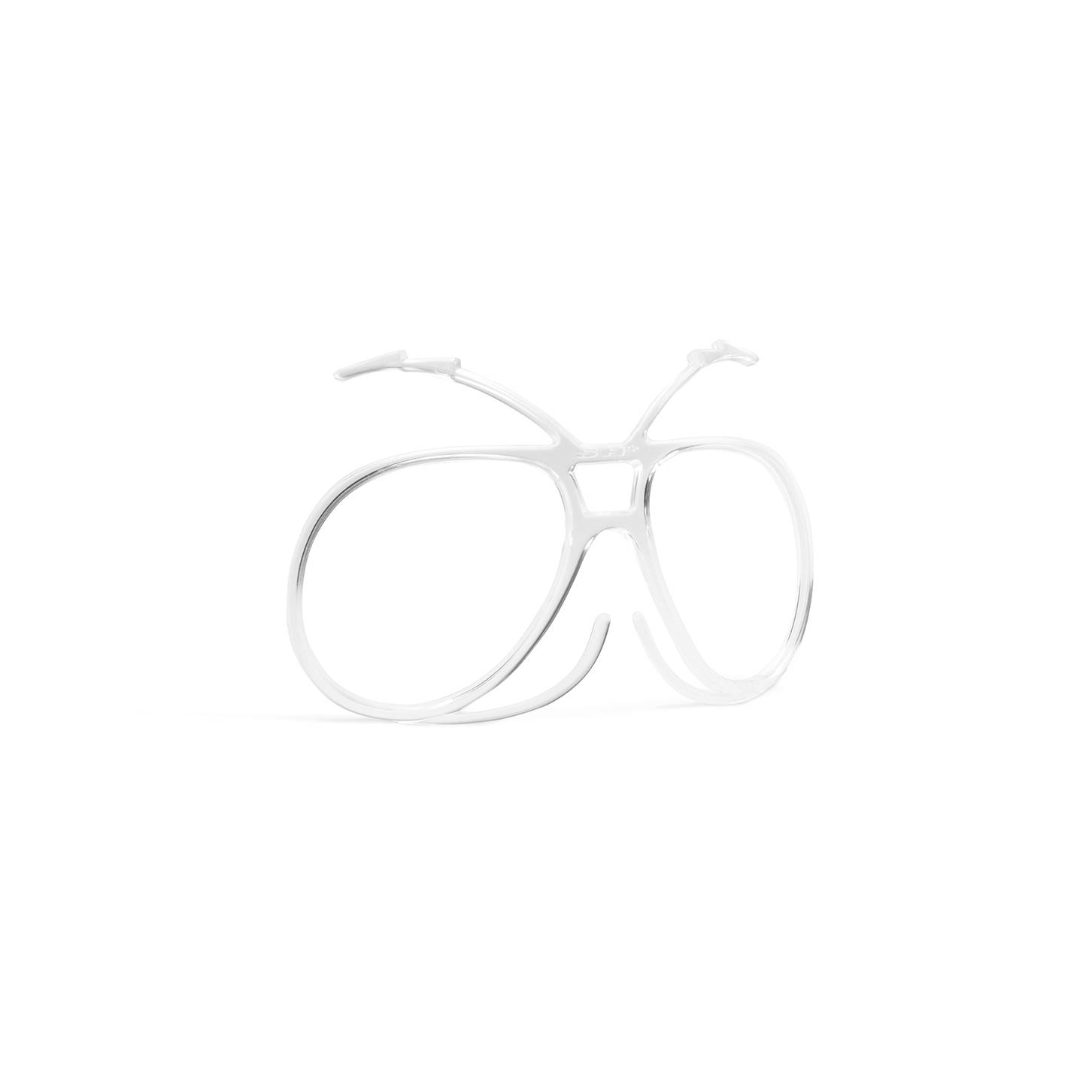 Heron Bianco Blu Con Clip Ottico