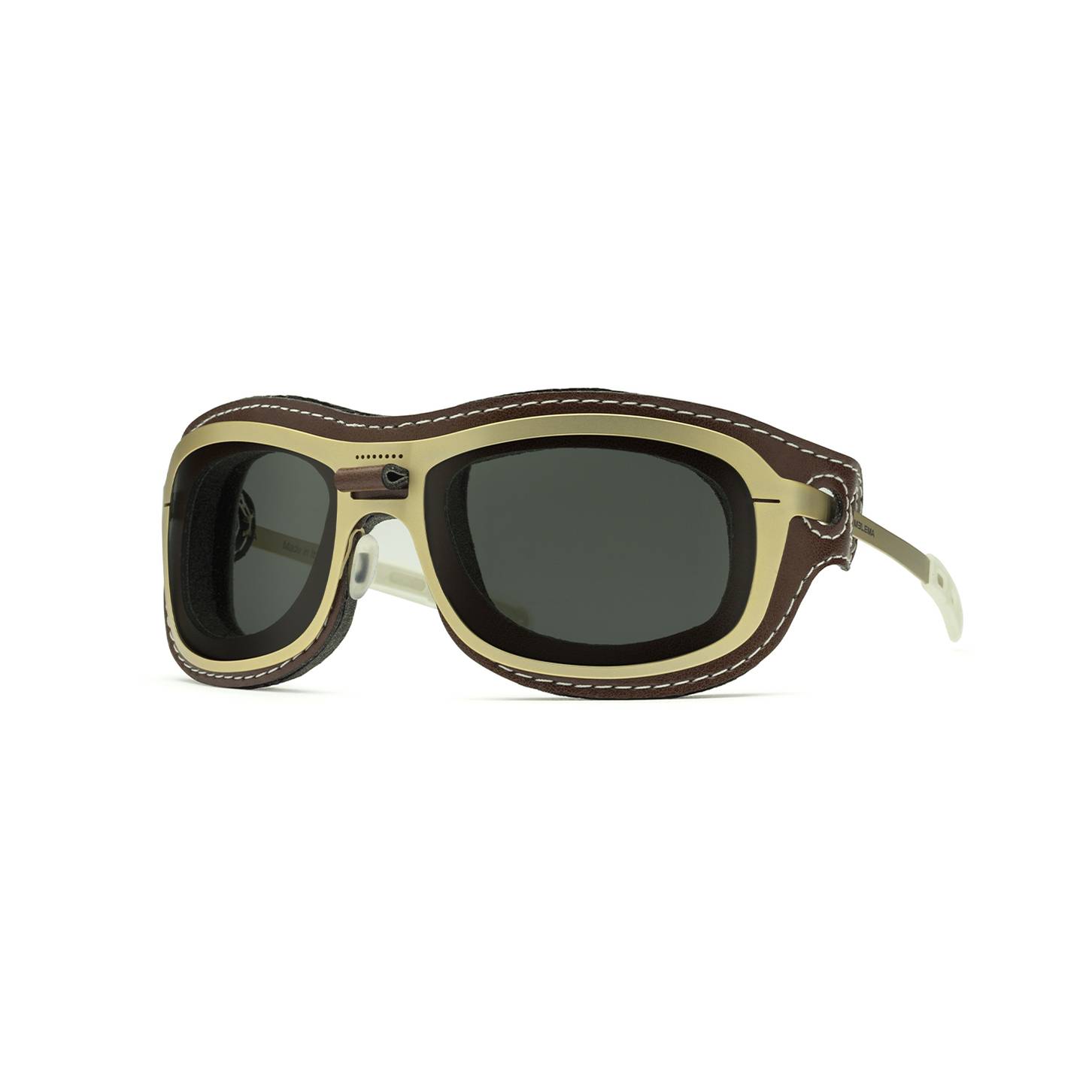 Special Custom Gold Sunglasses for Motorcyclists