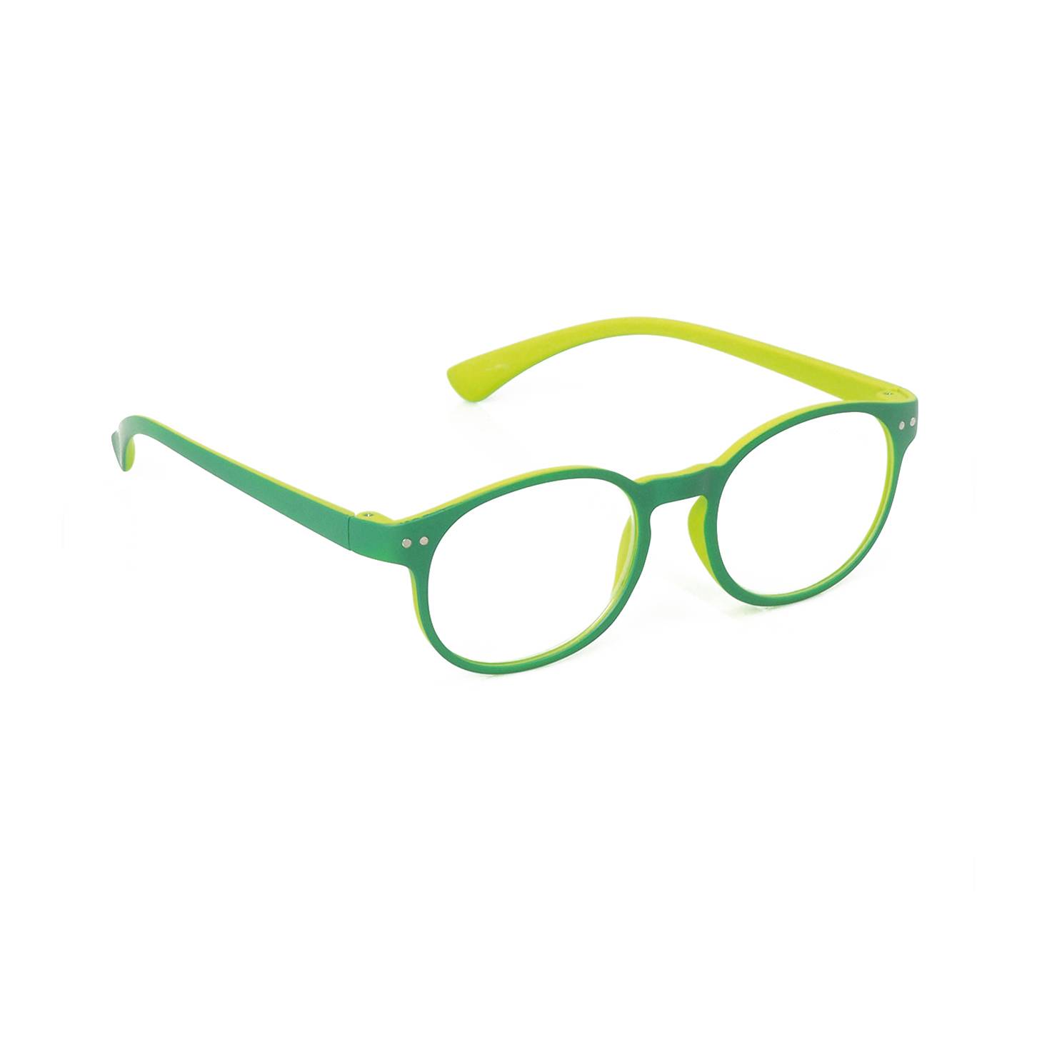 UTR0058 Green, Rounded reading glasses | Utilissimi