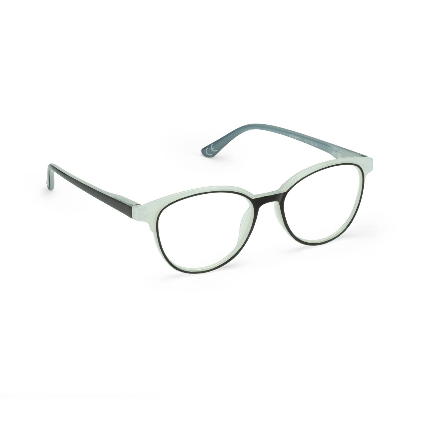 UTR0066 White, Rounded reading glasses Utilissimi