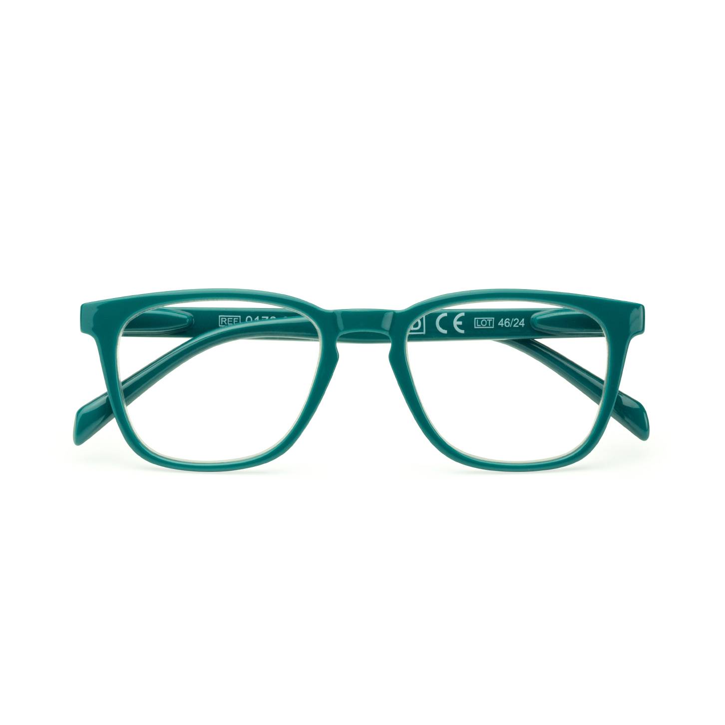 Lunettes De Lecture Vertes Transparentes - Dioptrie +1, Monture Fashion, Neuf Avec étiquettes